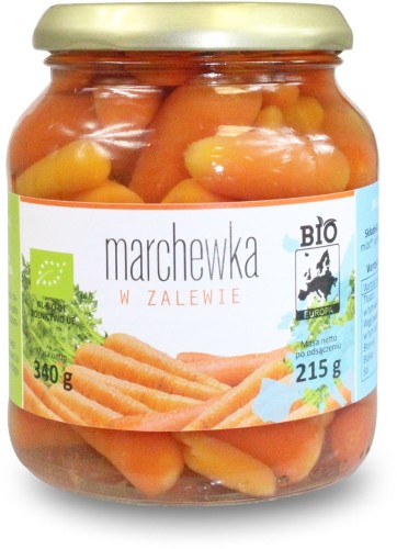 Bio Europa - Marchewka w zalewie - 340 g