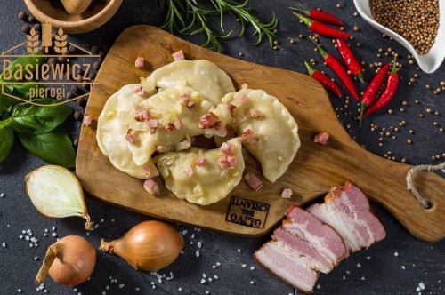 Basiewicz - Pierogi z mięsem - 350 g