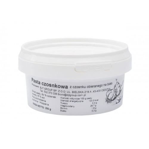 Pasta czosnkowa - 200 g