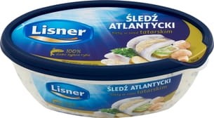 Lisner Śledź Atlantycki Filety w sosie tatarskim - 280 g