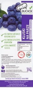 Buchcik - Kluski na parze z nadzieniem jagodowym - 370 g