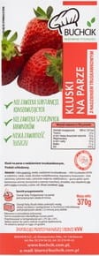 Buchcik - Kluski na parze z nadzieniem truskawkowym - 370 g
