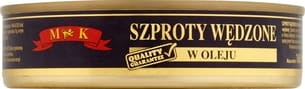 MK - Szproty wędzone w oleju - 160 g