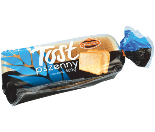 Oskroba - Chleb tostowy pszenny - 500 g