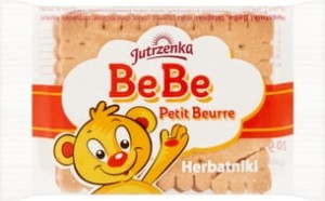 Jutrzenka - BeBe Petit Beurre herbatniki - 16 g