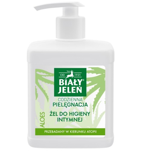 ŻEL DO HIGIENY INTYMNEJ ALOES 0.5L BIAŁY JELEŃ