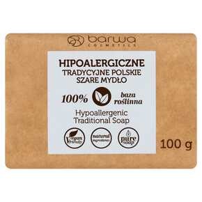 Barwa - Hipoalergiczne tradycyjne polskie szare mydło - 100 g