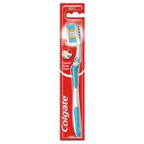 Colgate - Szczoteczka do zębów miękka Classic Clean -  (1 sztuka)