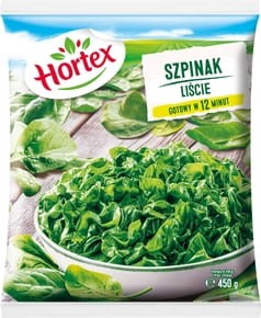 Hortex - Szpinak liście - 450 g
