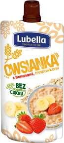Lubella - Owsianka z bananami truskawkami - 100 g