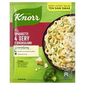 Knorr - Fix Spaghetti 4 sery z brokułami - 39 g