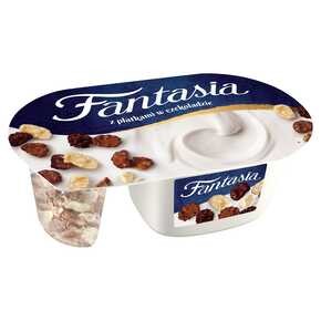 Fantasia - Jogurt kremowy z płatkami w czekoladzie - 106 g
