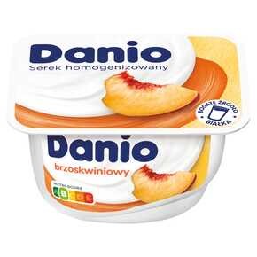 Danio - Serek homogenizowany brzoskwiniowy - 130 g