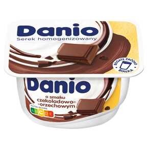 Danio - Serek homogenizowany o smaku czekoladowo-orzechowym - 130 g