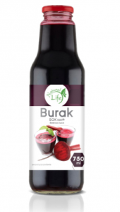 Natural Life - Sok 100% Burak - 750 ml