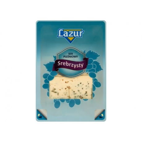 Lazur - Ser pleśniowy Srebrzysty plastry - 100 g