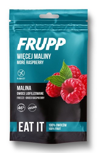Frupp - Malina Owoce Liofilizowane Bio - 15 g