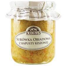 Krokus - Surówka obiadowa z kiszonej kapusty - 500 g