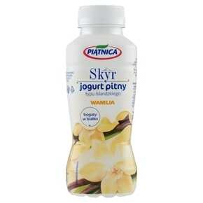 Piątnica - Skyr jogurt pitny typu islandzkiego wanilia - 330 g