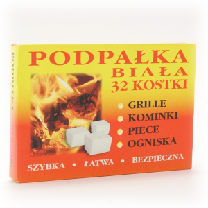 Podpałka biała - szt (32 sztuki)