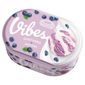 Ice Mastry - Vibes Lody śmietankowo-jagodowe - 1 l