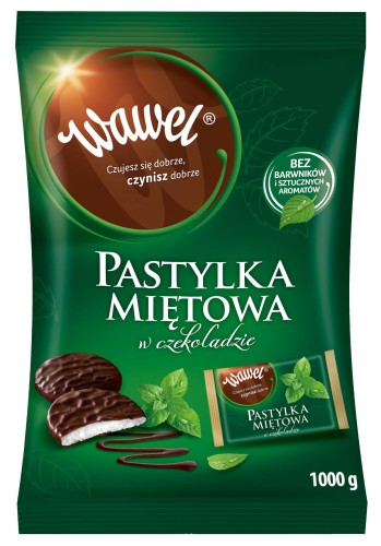 Wawel - Pomadki Pastylka miętowa - kg