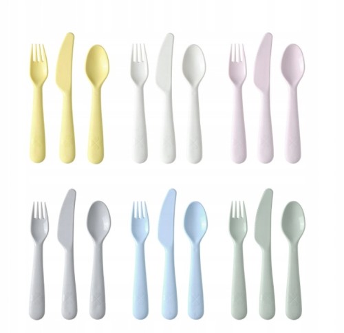 Kalas Komplet sztućców, różne kolory -  (18 sztuk)