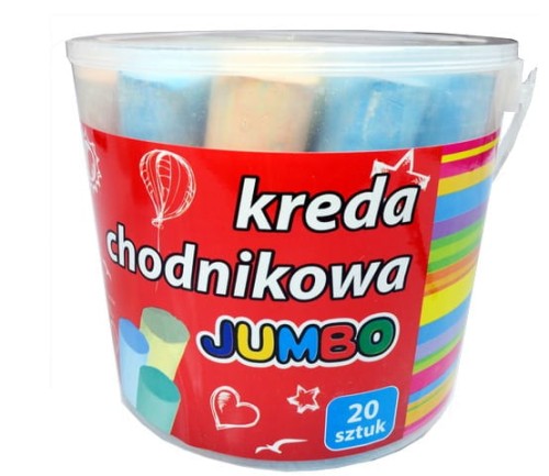 Schemat Kreda chodnikowa Jumbo -  (20 sztuk)