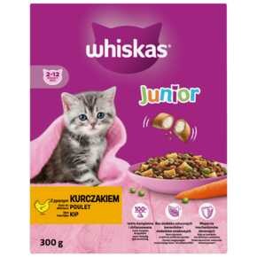 Whiskas - Junior Karma sucha z kurczakiem - 300 g