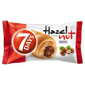 7 Days - Croissant z nadzieniem z orzechów laskowych - 60 g