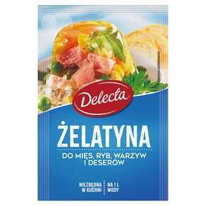 Delecta - Żelatyna do mięs ryb warzyw i deserów - 20 g
