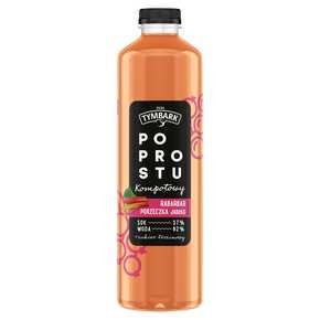 Tymbark - Po prostu Napój kompotowy rabarbar porzeczka jabłko - 1,25 l