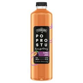 Tymbark - Po prostu Napój kompotowy śliwka jabłko - 1,25 l