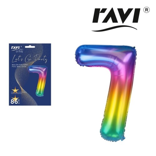 Ravi Balon foliowy 7 Jelly -  (1 sztuka)