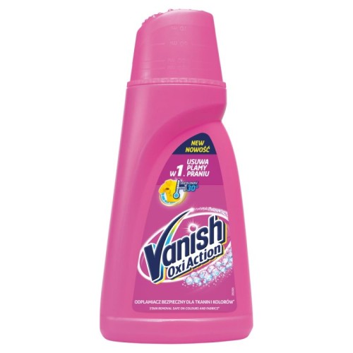 Vanish Oxi Action - Odplamiacz do tkanin w płynie - 1 l