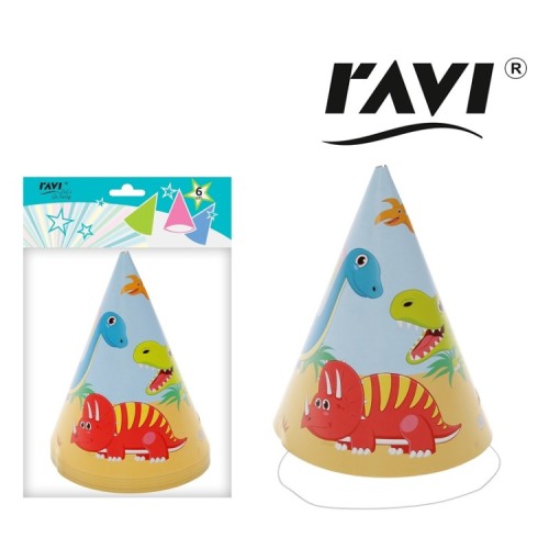 Ravi Czapeczki papierowe -  (6 sztuk)