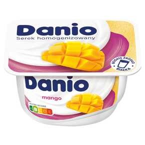 Danio - Serek homogenizowany mango - 130 g