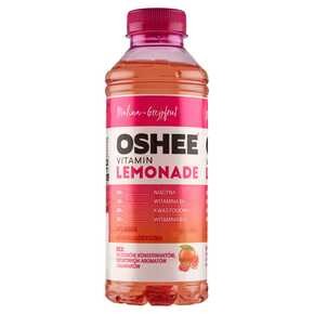 Oshee Vitamin - Lemonade Napój niegazowany malina-grejpfrut - 555 ml