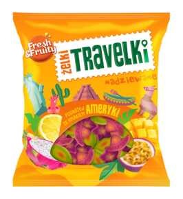 Wawel - Żelki Travelki smaki Ameryki - 80 g