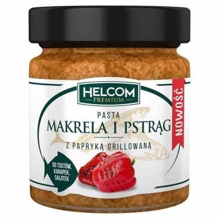 Helcom - Pasta makrela i pstrąg z papryką grillowaną - 180 g