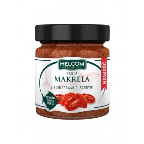 Helcom - Pasta rybna makrela z suszonymi pomidorami - 225 g