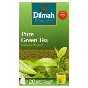 Dilmah - Herbata zielona Pure Green - 30 g (20 x 1,5 g)
