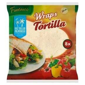 Funtastic - Tortilla pszenna - 296 g (8 x 37 g)