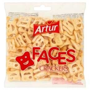 Artur - Krakersy Faces - 70 g