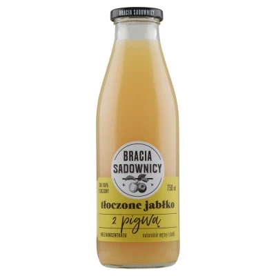 Bracia Sadownicy - Sok tłoczone jabłko z pigwą - 750 ml