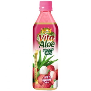 Vita Aloe - Napój z aloesem Liczi - 500 ml