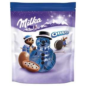Milka - Czekoladowe kuleczki mleczne z nadzieniem Oreo - 86 g