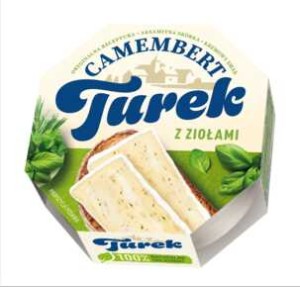 SER NATUREK NASZ CAMEMBERT Z ZIOŁAMI 120 g TUREK