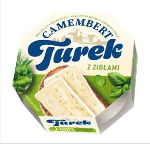 SER NATUREK NASZ CAMEMBERT Z ZIOŁAMI 120 g TUREK