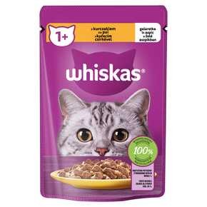 Whiskas - Mokra karma dla kotów z kurczakiem w galaretce - 85 g
